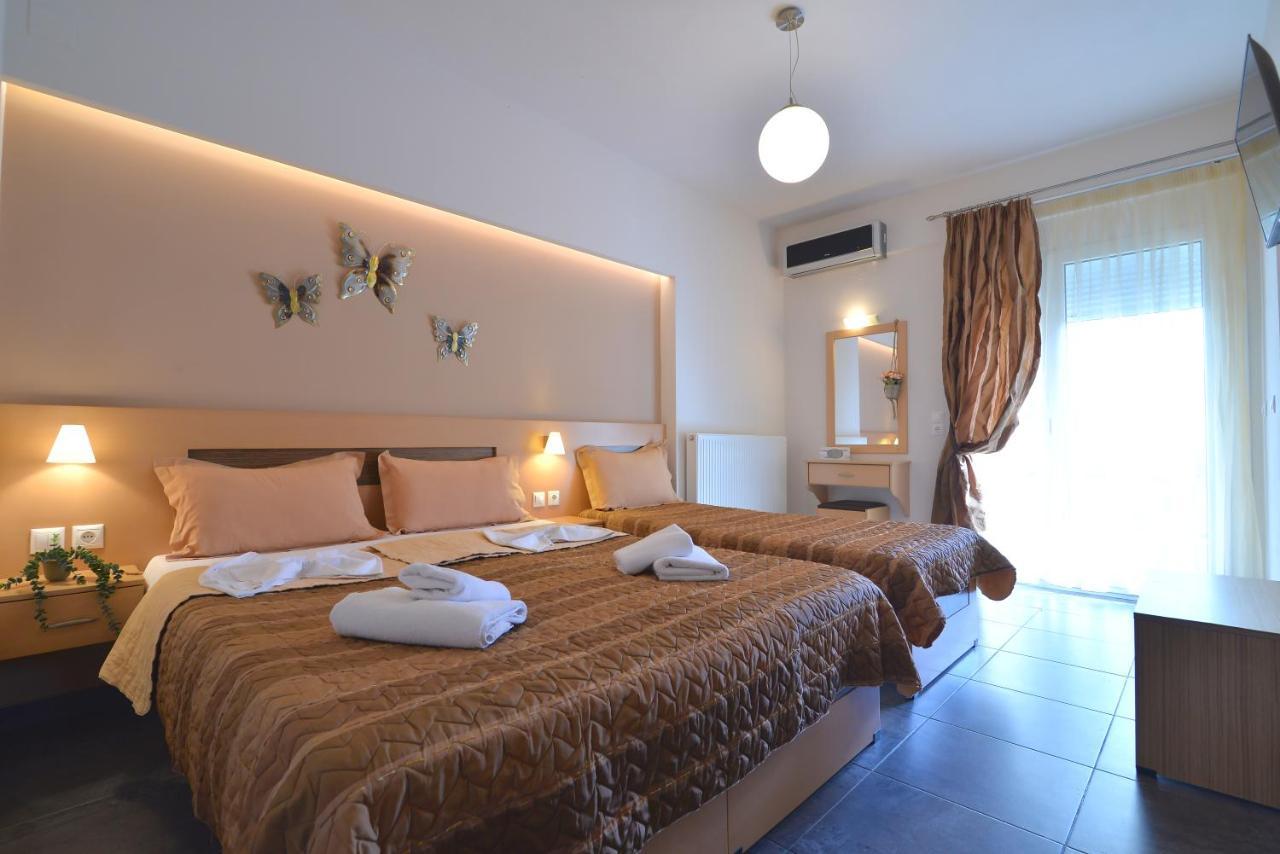 Aigli Rooms Leptokarya  Esterno foto