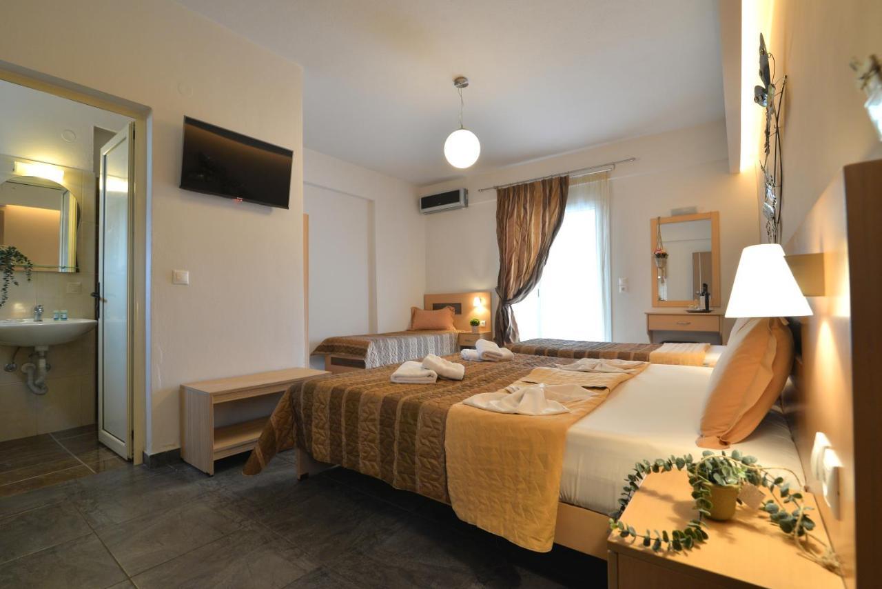 Aigli Rooms Leptokarya  Esterno foto