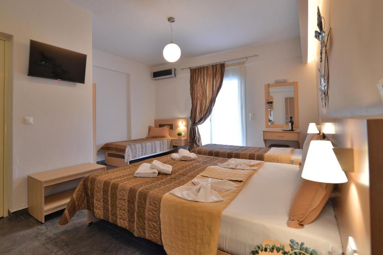 Aigli Rooms Leptokarya  Esterno foto