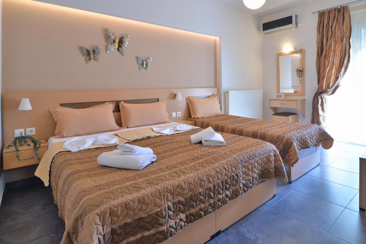 Aigli Rooms Leptokarya  Esterno foto